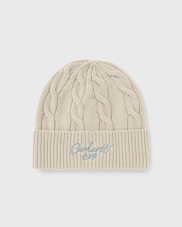 Beanie Carhartt WIP Signature Cable Knit Beanie Bež | I035464-38Q.XX, 1