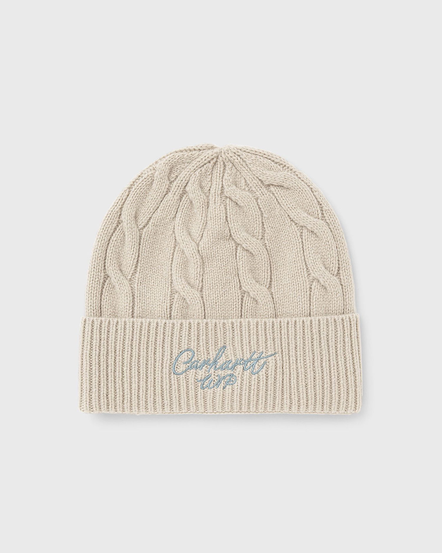 Beanie Carhartt WIP Signature Cable Knit Beanie Bež | I035464-38Q.XX, 1