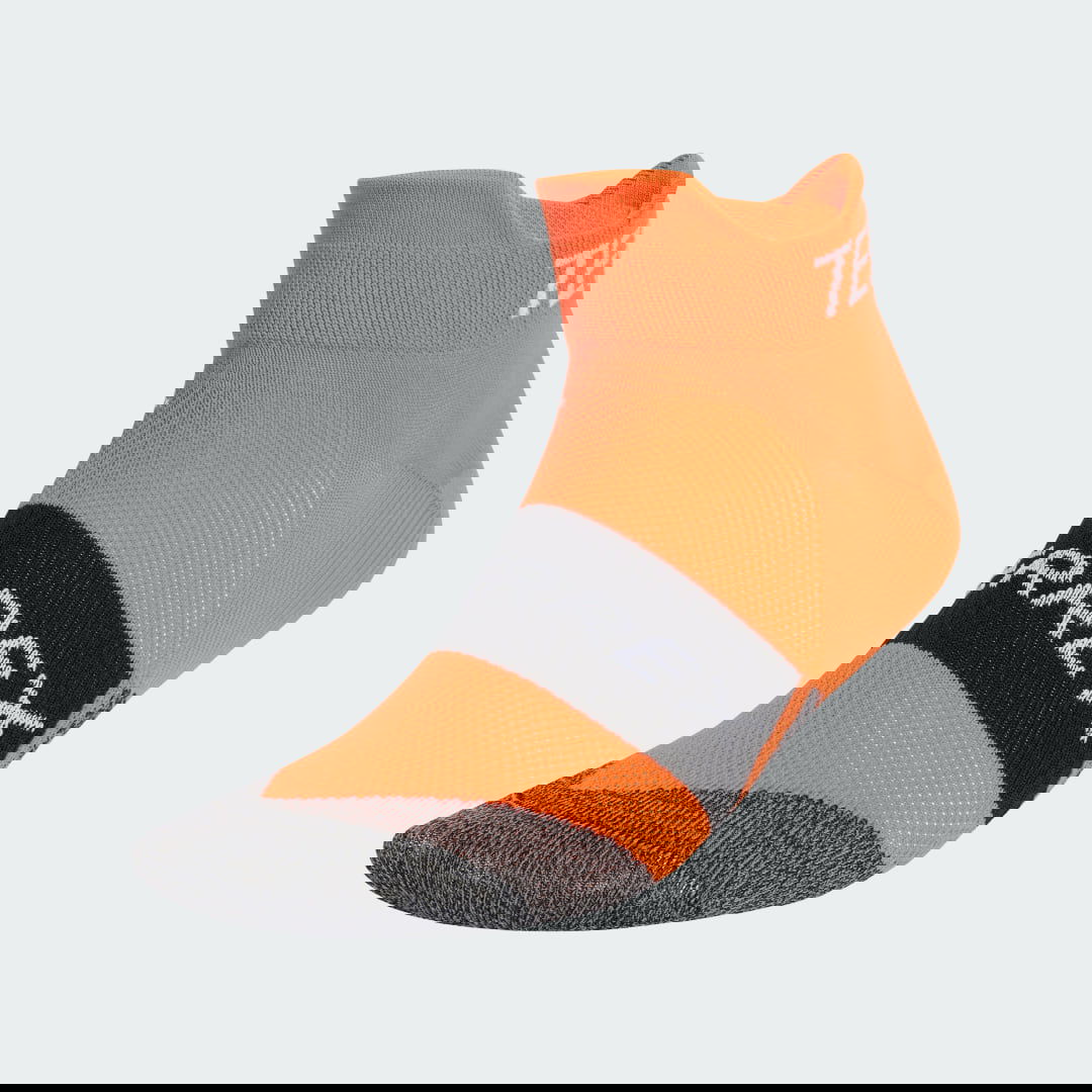 Nogavice adidas Performance Terrex Heat.Rdy Trail Running Ankle Socks Oranžna | JD3421, 0