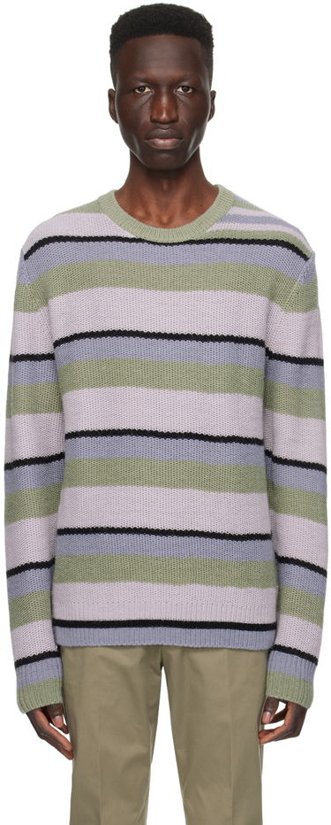 Pleteni pulover Paul Smith Paul Smith Striped Sweater Lila | M1R-613Y-M02279-36, 0