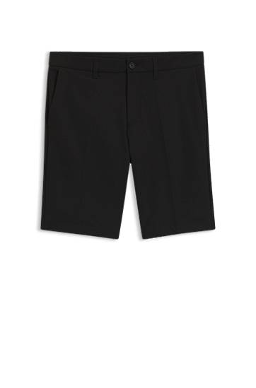 Kratke hlače BOSS Slim-Fit Water-Repellent Stretch Shorts Črna | 50540337