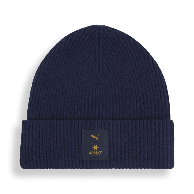 Beanie Puma PUMA x SAYSKY Merino Beanie Mornarica | 026615_01