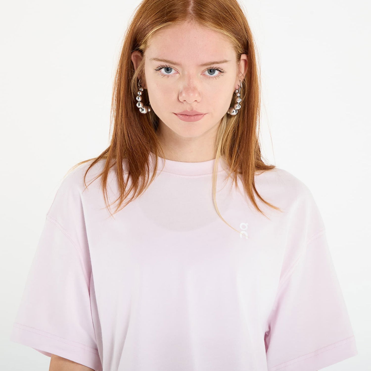 Krop-top On Running On Club Boxy Tee Roza | 1WF11123368, 1