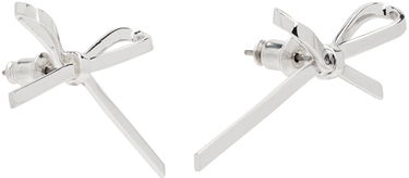 Uhani We11done We11done Bow Stud Earrings Kovinski | WD-AJ0-24-521-U-SV, 1