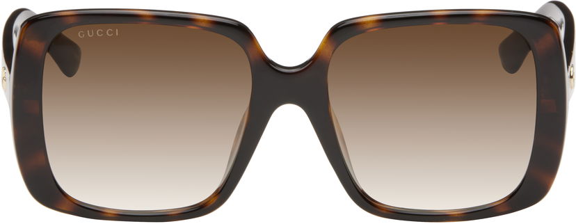 Sončna očala Gucci Square Sunglasses Rjava | GG0632SA-002