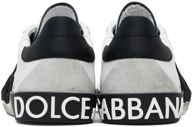 Superge in čevlji Dolce & Gabbana Off-White Portofino Vintage Sneakers Bela | CS2203AO277, 1