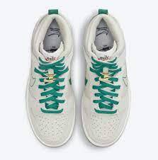 Superge in čevlji Nike Dunk High SE "First Use Pack - Green Noise" GS Siva | DD0733-001, 3