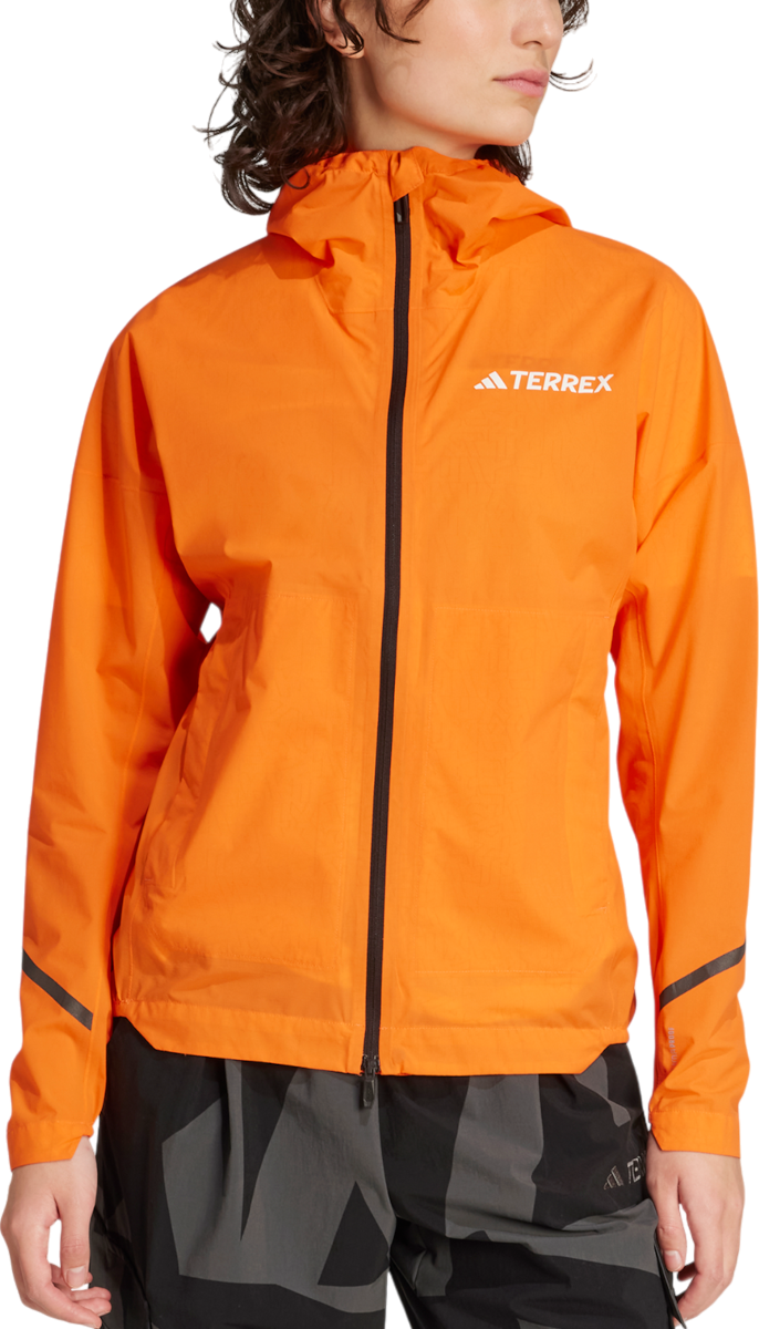 Vetrovka adidas Performance Terrex Xperior 2.5-Layer Light Climaproof Hooded Jacket Oranžna | ka5870