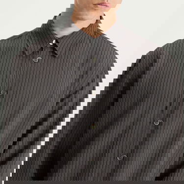 Srajce OUR LEGACY Our Legacy Beyond Striped Ceremony Viscose Shirt Siva | M4252BIS, 5