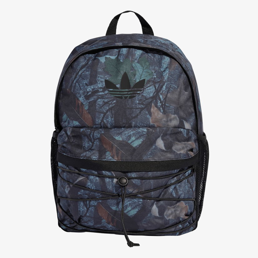 Nahrbtnik adidas Originals Camo Backpack Modra | JX3221