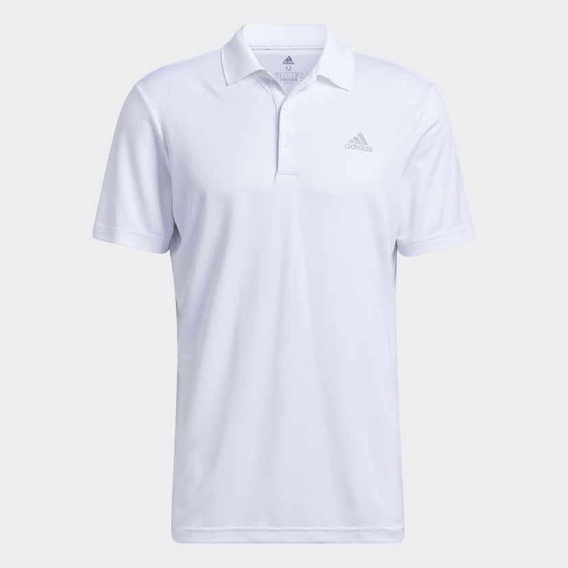 Polo majica adidas Performance Performance Primegreen Golf Polo Bela | GQ3132