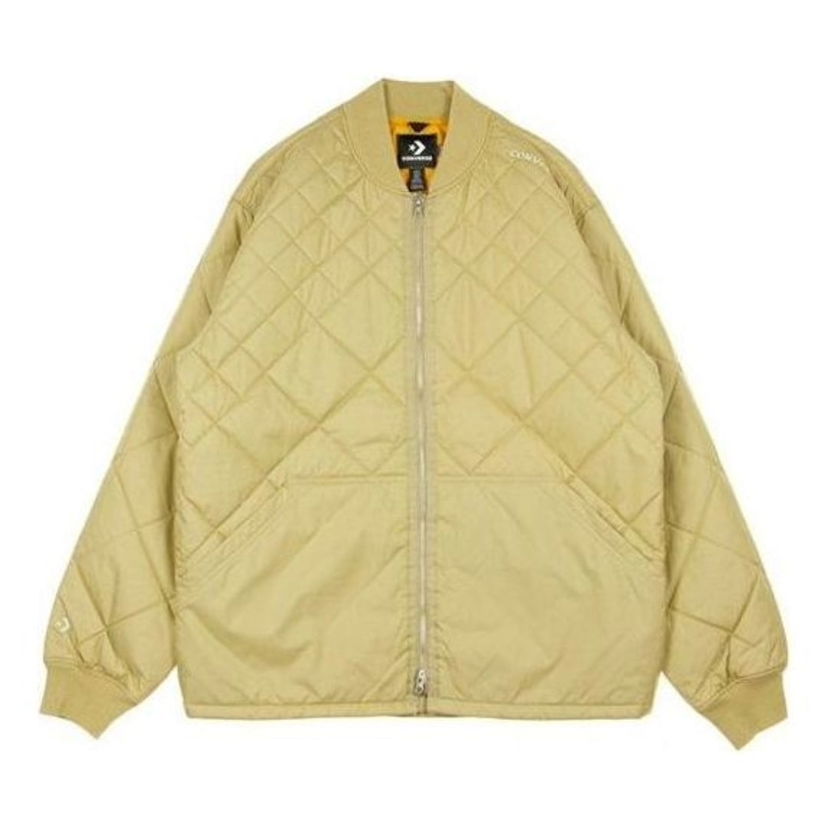 Bomber jakna Converse Utility Fleece Padded Jacket Rumena | 10019458-A04