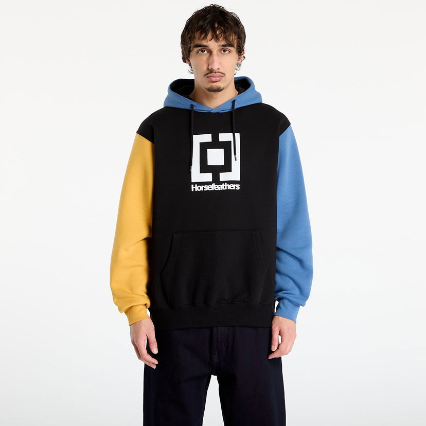 Pulover Horsefeathers Leader Color Block Hoodie Večbarvna | SM1355E