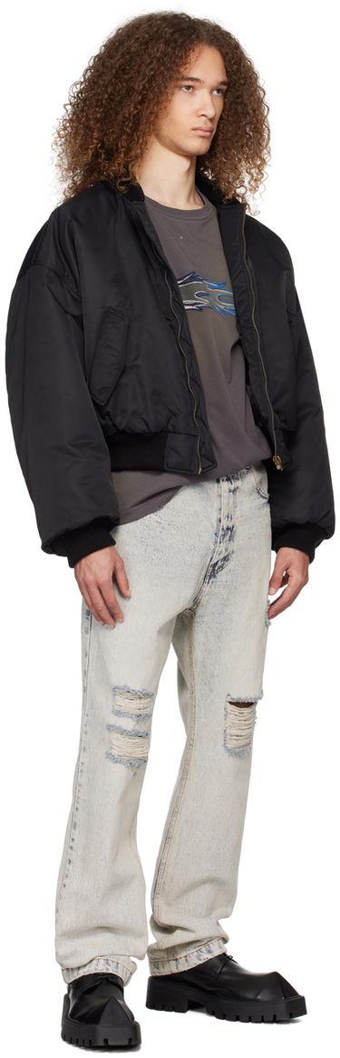 Bomber jakna We11done Puff Bomber Jacket Črna | WD-JP0-24-102-U-BK, 3