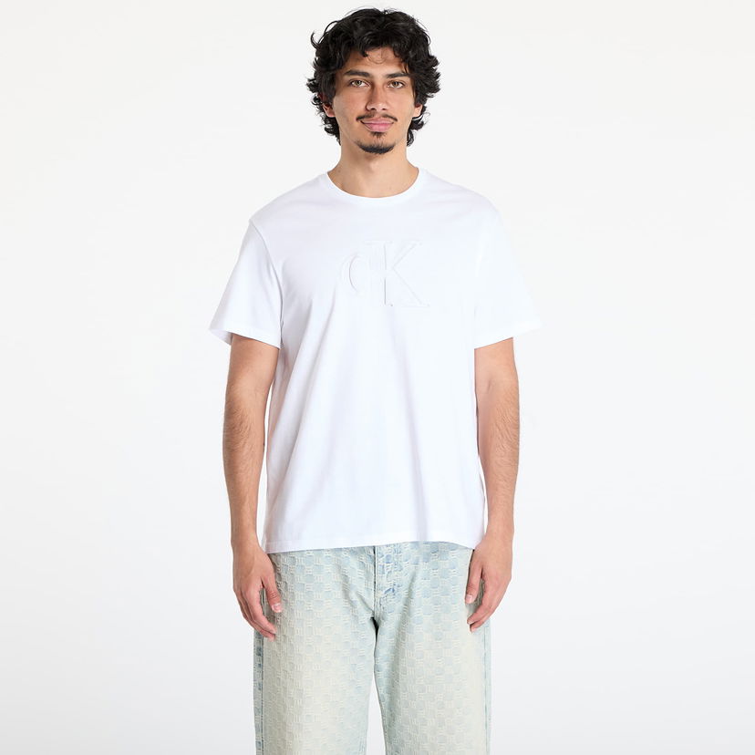 Majica CALVIN KLEIN Calvin Klein Jeans 20S Short Sleeve T-Shirt Bela | LV04RC824G YAA
