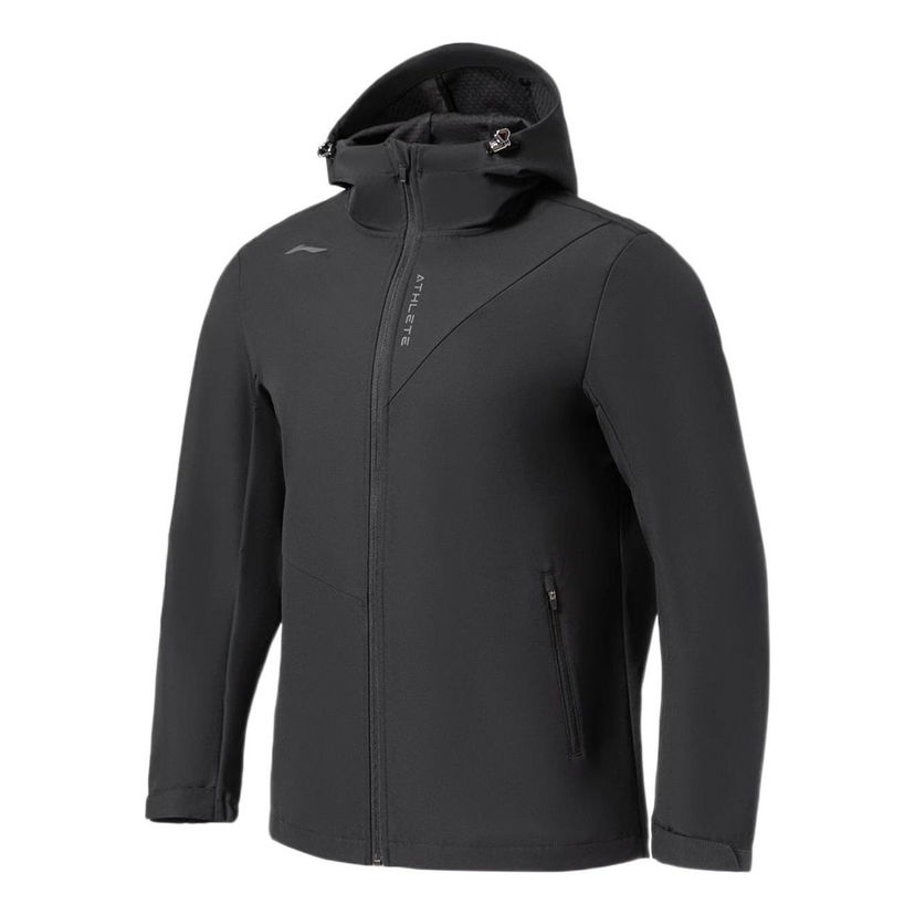 Vetrovka Li-Ning Hooded Windbreaker Jacket Črna | AFDS005-1
