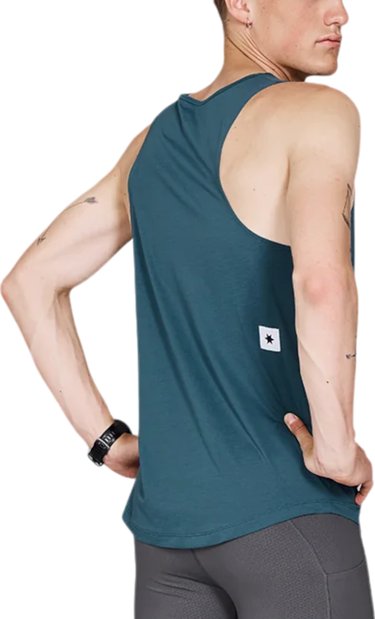 Majica brez rokavov Saysky Saysky Logo Combat Singlet Turkizna | mmrsi30c2008, 1