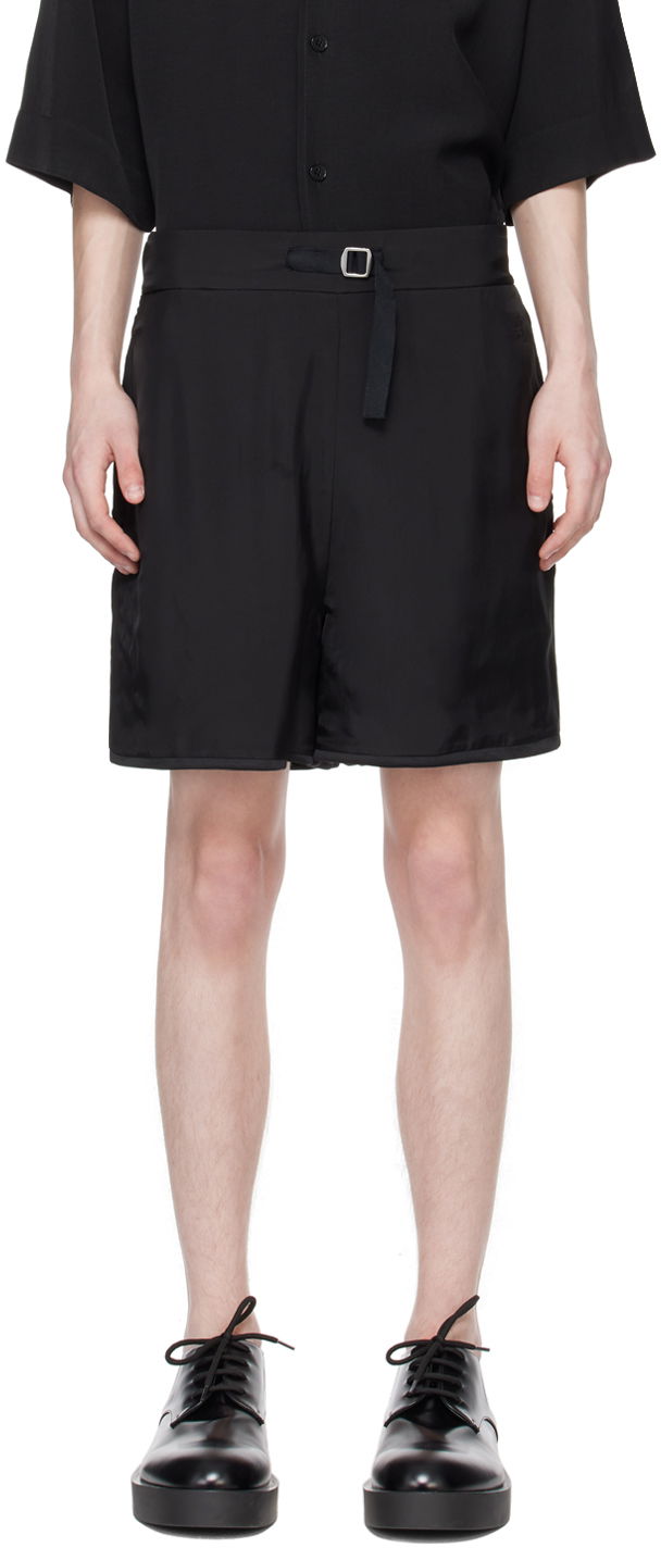 Kratke hlače Jil Sander Oversized Reversible Shorts Črna | J22MU0117_JTN323