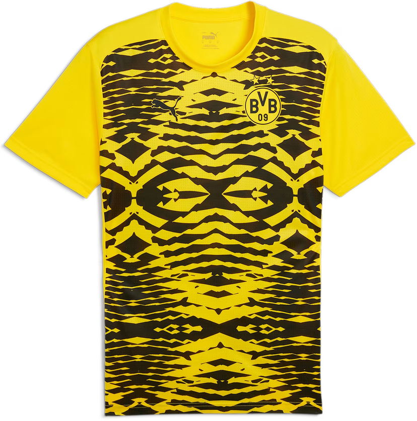 Dres Puma BVB Prematch Jersey Rumena | 777599-01