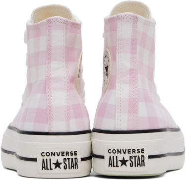 Superge in čevlji Converse Chuck Taylor All Star Lift Platform Gingham Roza | A13663C, 1