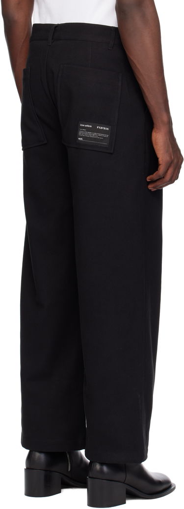 Hlače izzue Relaxed Fit Twill Pants Črna | IZXPTL6137W4NBKX, 2