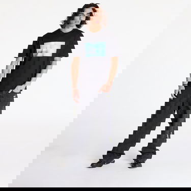 Majica CALVIN KLEIN Basketball Court Graphic Tee Črna | J30J326869 BEH, 3