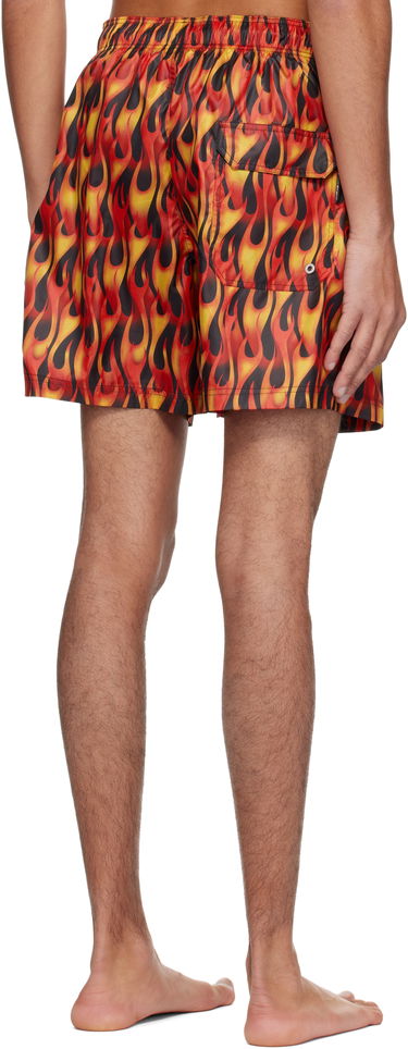 Kopalke Palm Angels Palm Angels Flames Swim Shorts Večbarvna | PMFD012S25FAB0072518, 2