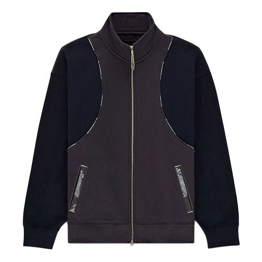 Jakna Converse Reflective Strip Stand Collar Jacket Črna | 10022624-A02