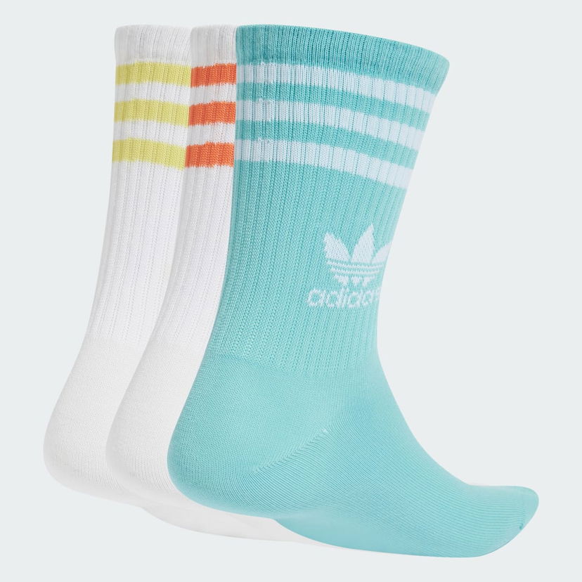 Nogavice adidas Performance Mid Cut Crew Socks - 3 Pairs Večbarvna | JI9473