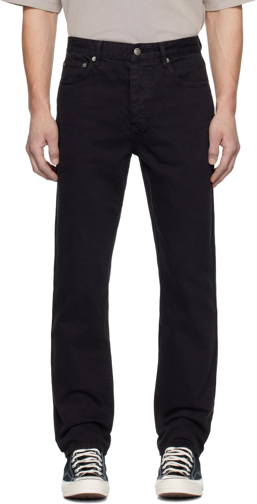 Kavbojke Ksubi Ksubi Hazlow Ghosted Jeans Črna | MPS25DJ007