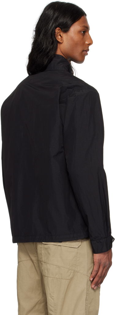 Vetrovka C.P. Company C.P. Company Flatt Nylon Lens Overshirt Črna | 18CMOS081A-005991G, 2