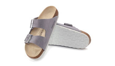 Superge in čevlji Birkenstock Arizona Suede Leather Siva | 1024178, 4