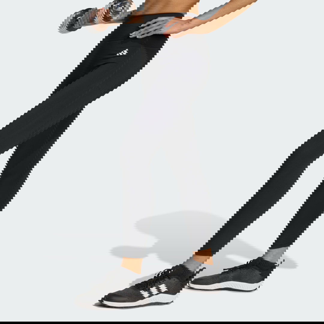 Pajkice adidas Performance Optime Essentials No Front Rise Seam 7/8 Tights Črna | JY4815, 0