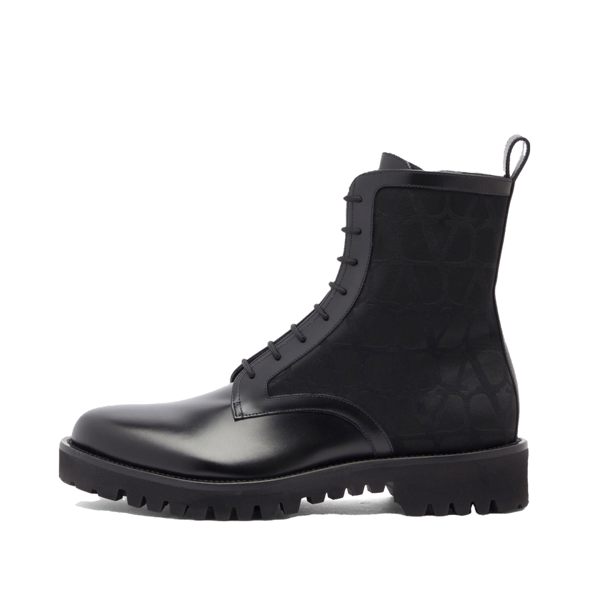 Superge in čevlji Valentino Combat Boot Črna | 5Y2S0H68HED-0NO