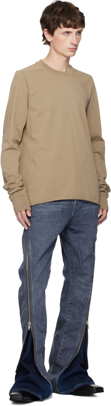 Pulover Rick Owens DRKSHDW Concordians Crewneck Sweatshirt Bež | DU02E7279 RIGP, 3