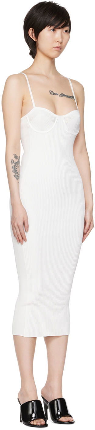 Obleke Helmut Lang Helmut Lang Bra Midi Dress Bela | M04HW702, 1