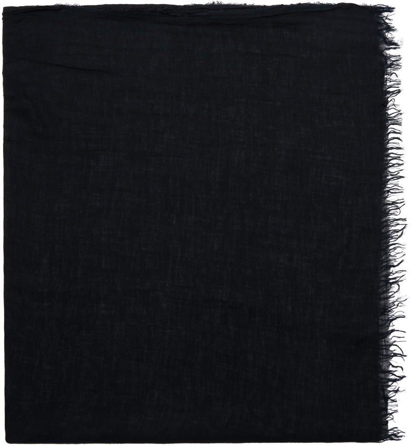 Šala Rick Owens Rick Owens Hollywood Sandy Mega Scarf Mornarica | RU01E5469 SCAR