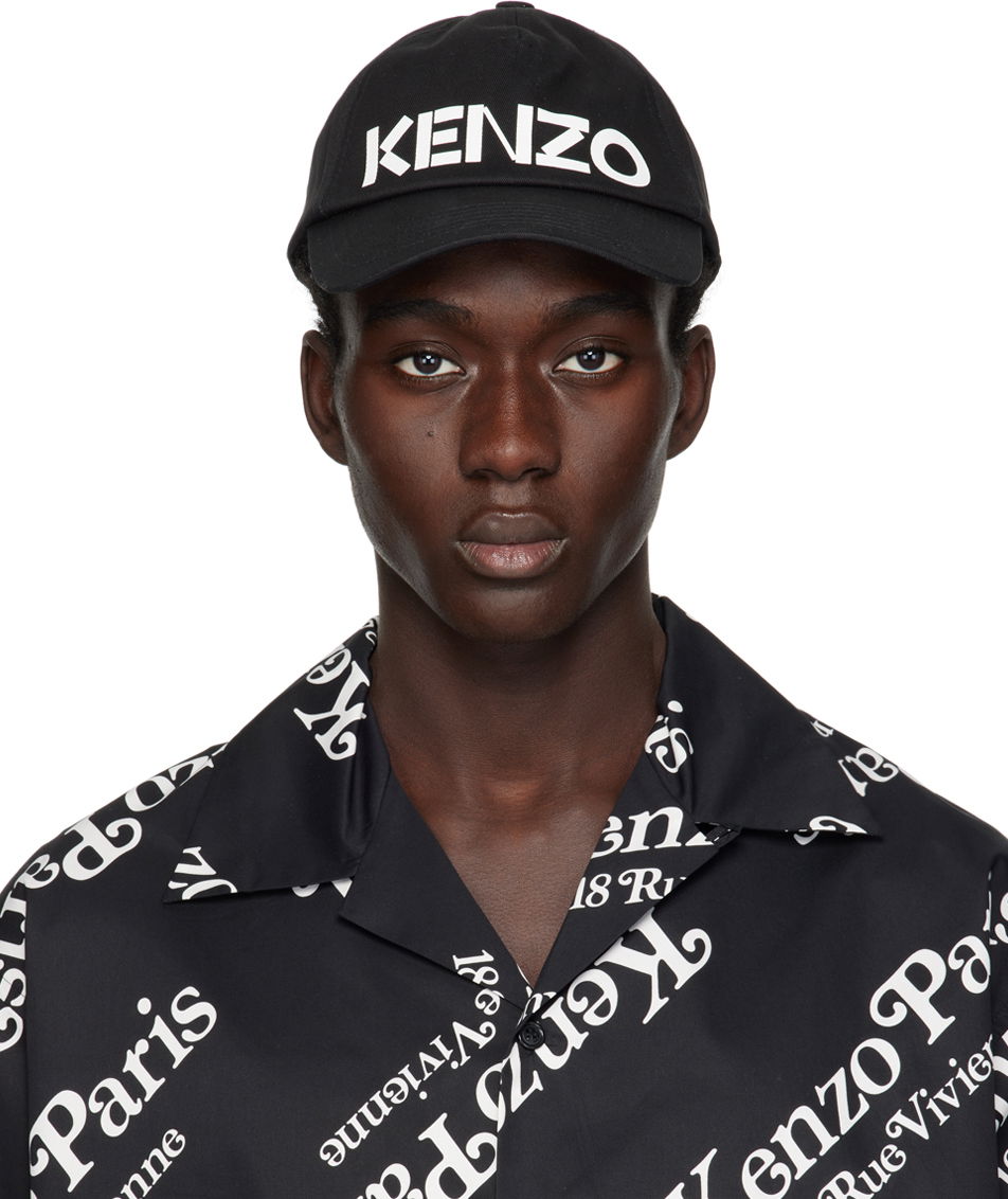 Kapa KENZO Paris Graphy Cap Črna | FE58AC101F31, 0