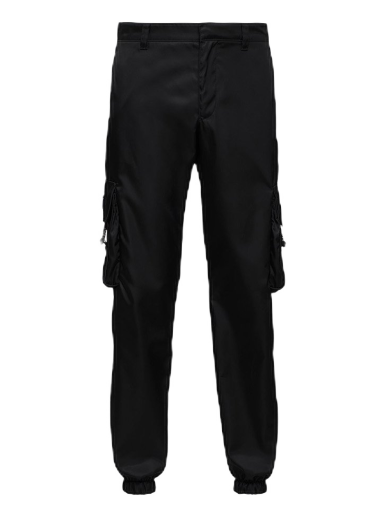 Cargo hlače Prada Re-Nylon Cargo Pants Črna | SPH130S2111WQ8