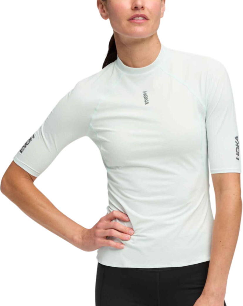 Majica Hoka One One Hoka SkyBreeze Short Sleeve T-Shirt Bela | 1170231-tun