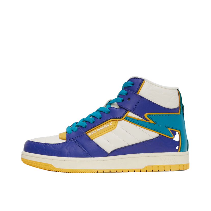 Superge in čevlji BAPE BAPE Blue & White STA 88 Mid #1 M1 Sneakers Modra | 001FWJ801061I