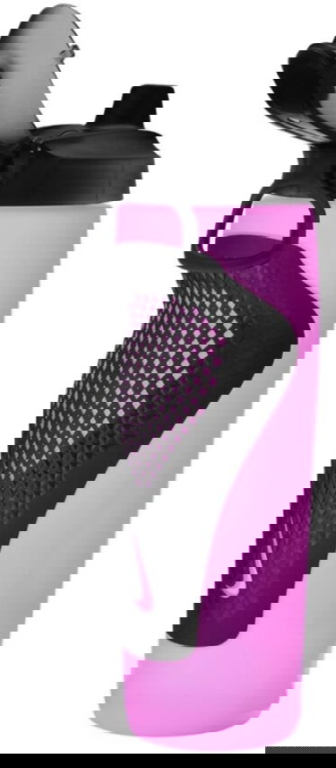 Steklenica za pitje Nike Refuel Bottle with Locking Lid 24 oz Roza | N.100.7668.637.24, 1