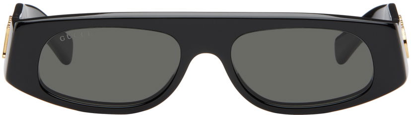 Sončna očala Gucci Black Geometric Shaped Sunglasses Črna | GG1771S