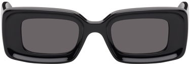Sončna očala Loewe Black Rectangular Sunglasses Črna | LW40101IW4601A 192337118555, 0