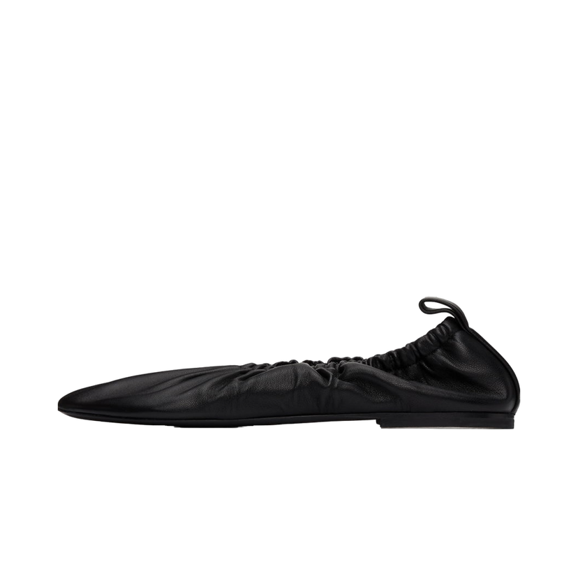 Superge in čevlji Jil Sander Gathered Ballerina Flats Črna | J16WZ0016_P5810