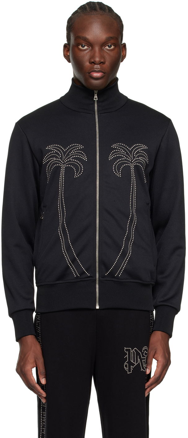 Jakna Palm Angels Milano Stud Track Jacket Črna | PMBD059R24FAB0011010, 0