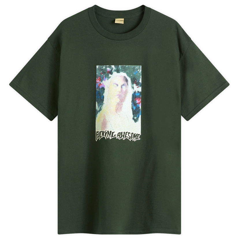 Majica Fucking Awesome Awesome Painterly T-Shirt Zelena | FA2033-FOR