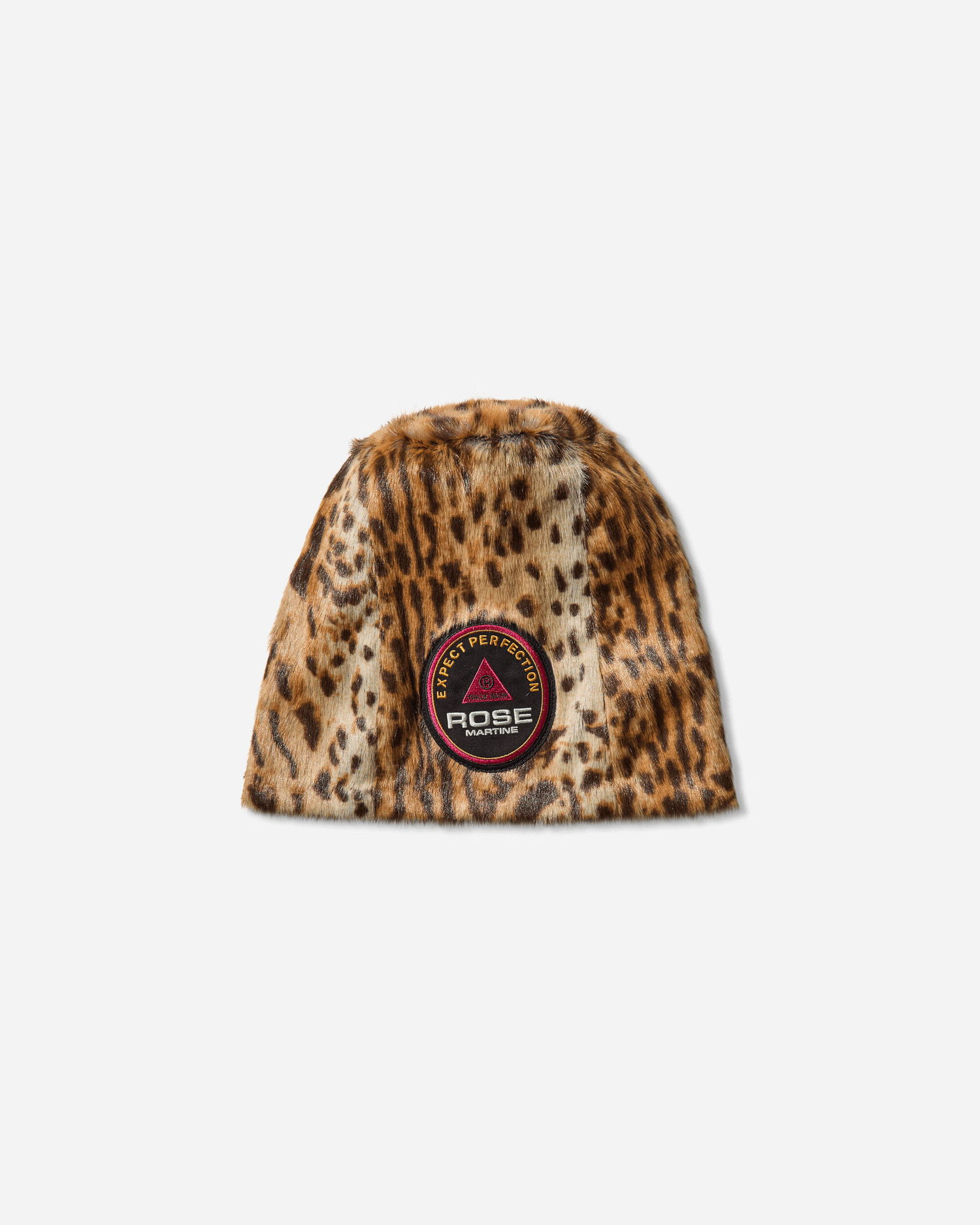 Beanie Martine Rose Faux Fur Leopard Print Beanie Rjava | 1228WF07720, 0