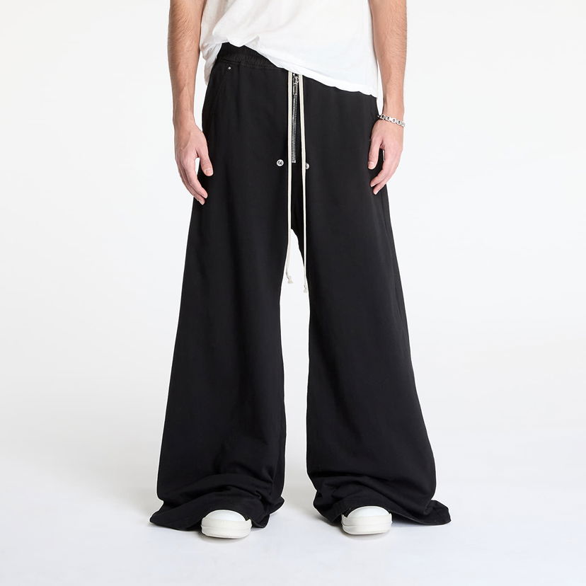 Trenirka Rick Owens Rick Owens DRKSHDW Geth Belas Wide-Leg Pants Črna | DU01E3378 RIG 09