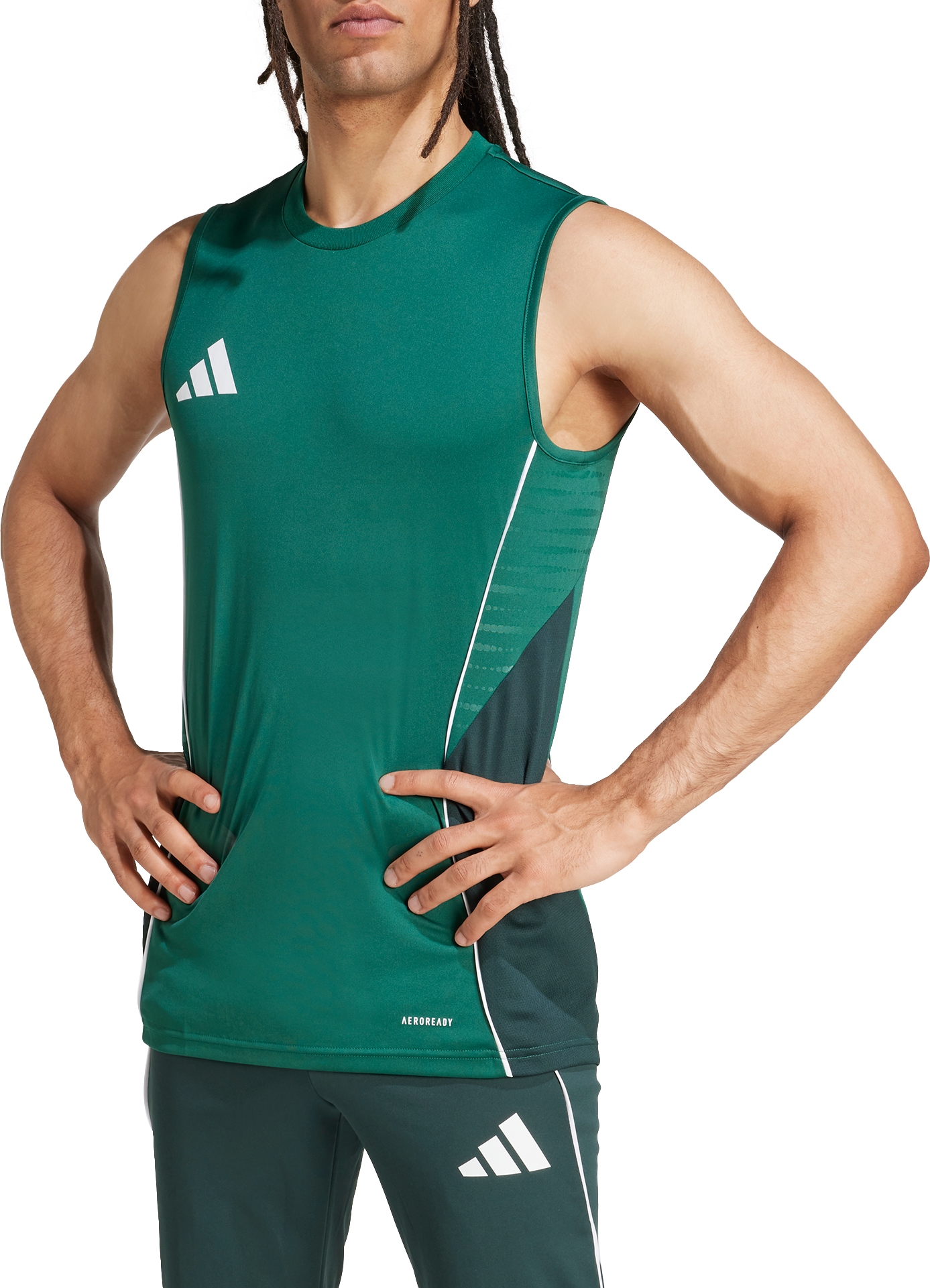 Majica brez rokavov adidas Originals Adidas TIRO25C Sleeveless Jersey Zelena | ji8940, 0